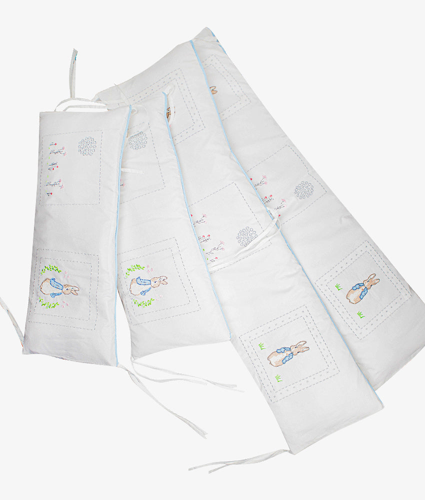 Elegant Smockers LK | Baby Cot Bumpers – Peter Rabbit Theme | Sri Lanka