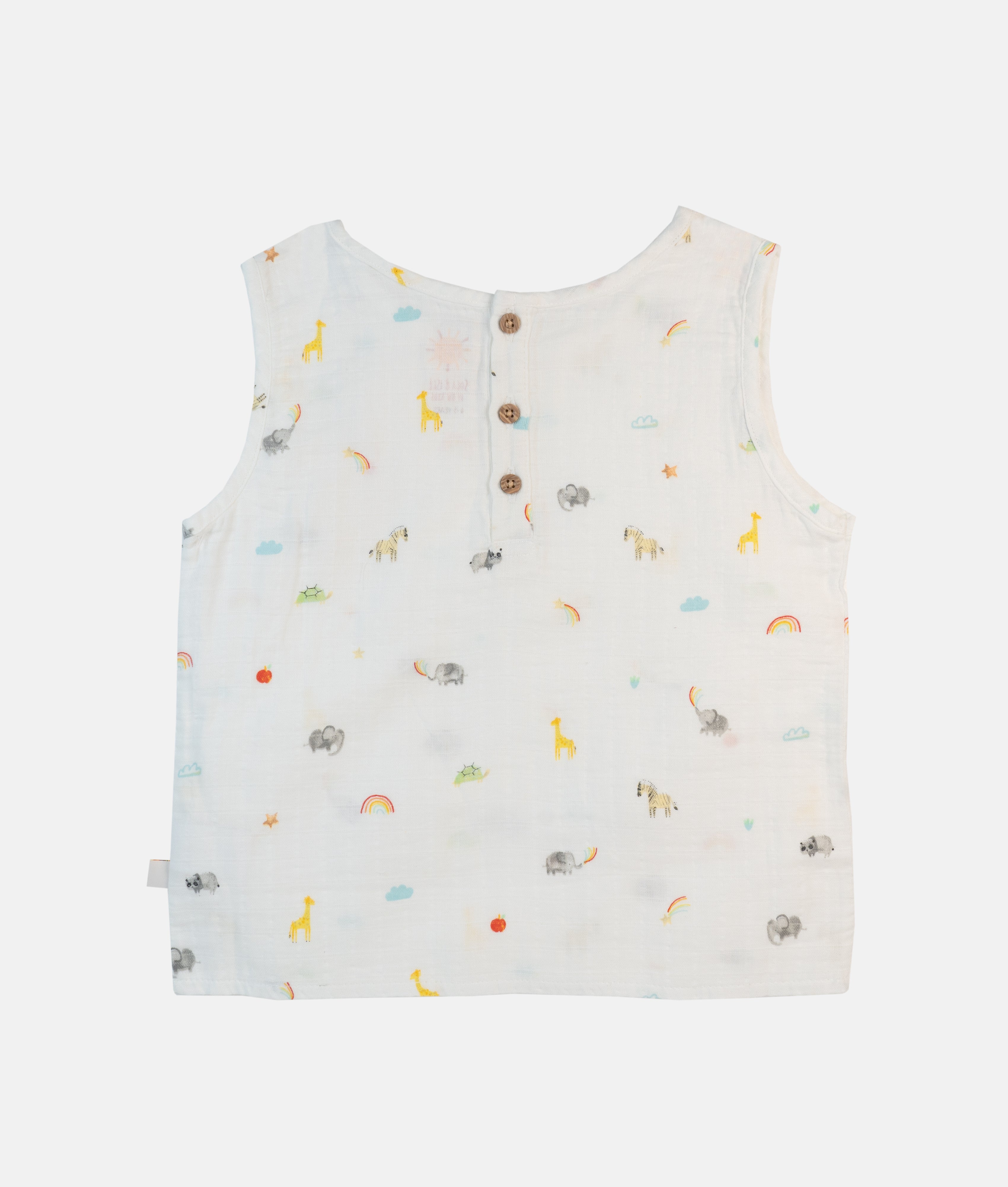 Elegant Smockers LK | Wild Animal Print Top | Sri Lanka