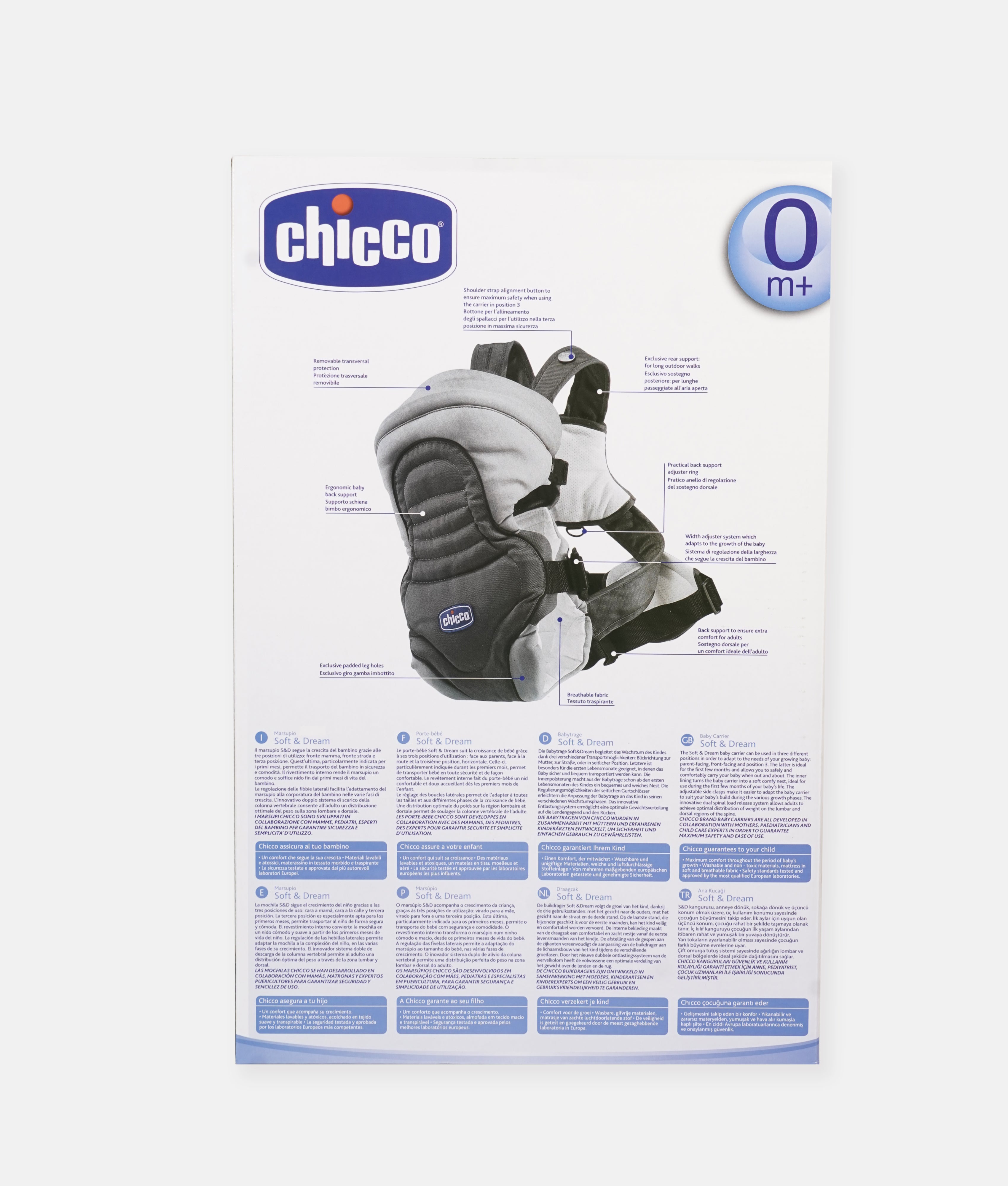 Elegant Smockers LK | Chicco Soft & Dream Baby Carrier - Red | Sri Lanka