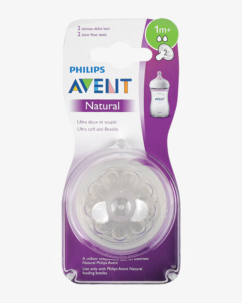 Elegant Smockers LK | Baby Bottle Teats - Philips AVENT BPA Free Natural Slow Flow 1m+ | Sri Lanka
