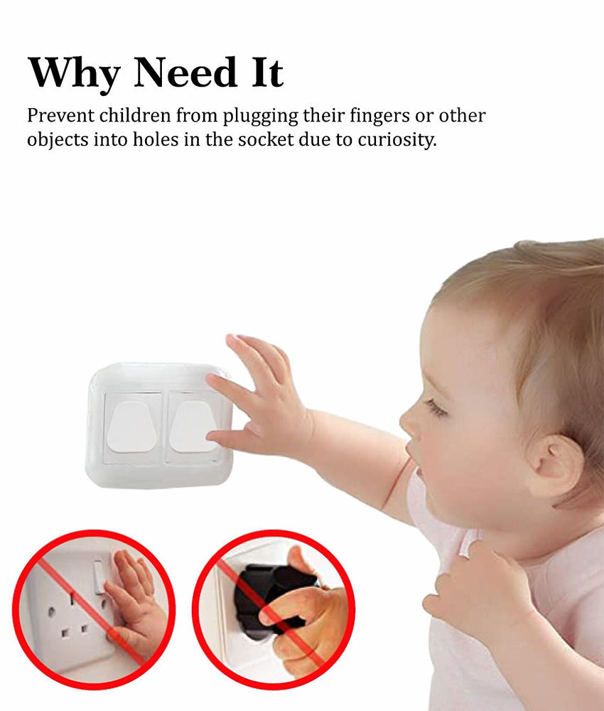 Elegant Smockers LK | Single Safety Plug Cover - Circle | Sri Lanka