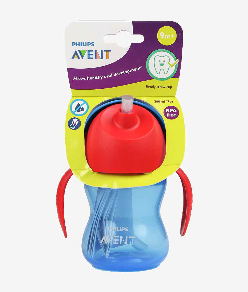 Elegant Smockers LK | Philip AVENT Bendy Straw Cup - 9m+ | Sri Lanka