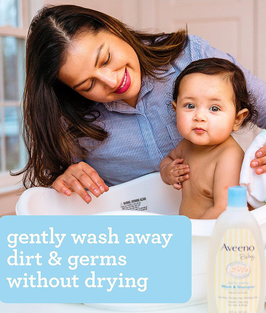 Elegant Smockers LK | Aveeno Baby Daily Moisture Wash & Shampoo | Sri Lanka