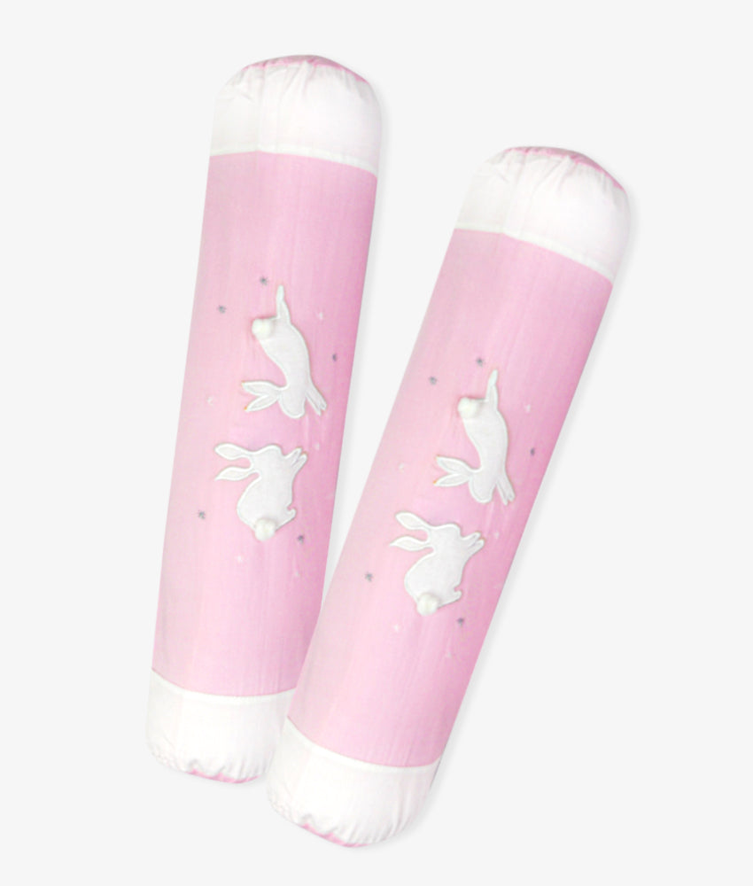 Beautiful Rabbit Feeder Cover For Baby /Pink
