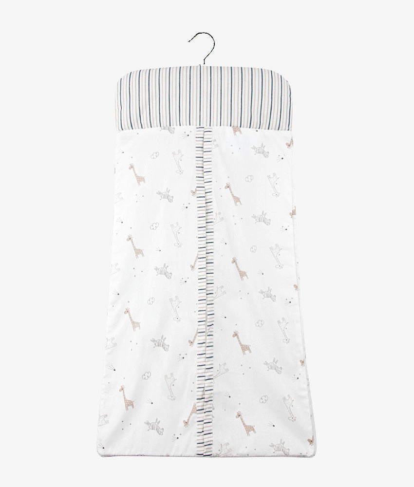 Elegant Smockers LK | Baby Nappy Stacker – Savannah Theme | Sri Lanka