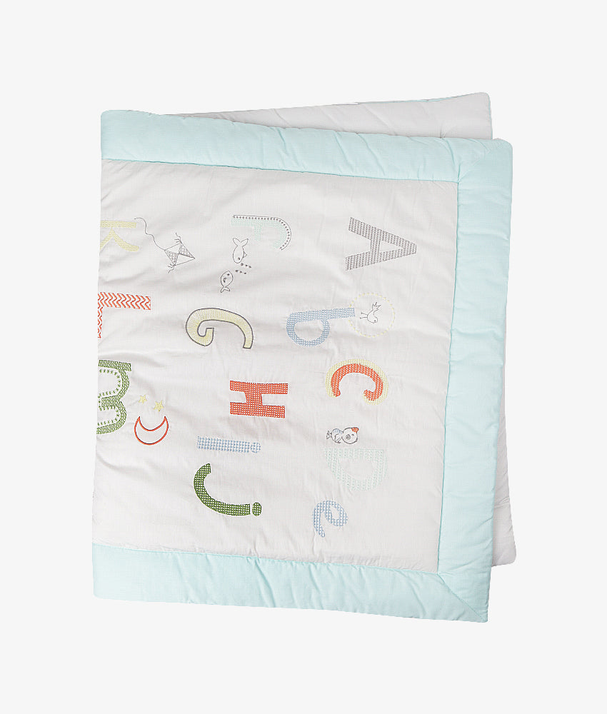 Elegant Smockers LK | Baby Comforter Quilt – Alphabet Theme | Sri Lanka