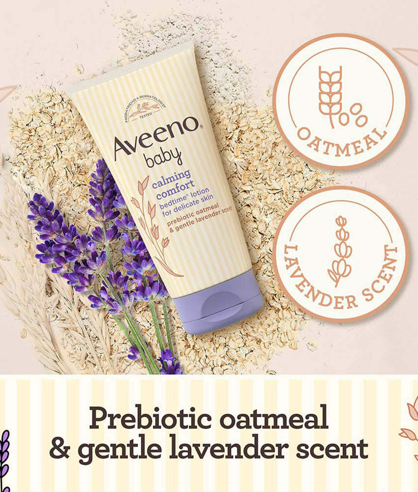 Elegant Smockers LK | Aveeno Baby Calming Comfort Bedtime Lotion - 150 ml | Sri Lanka