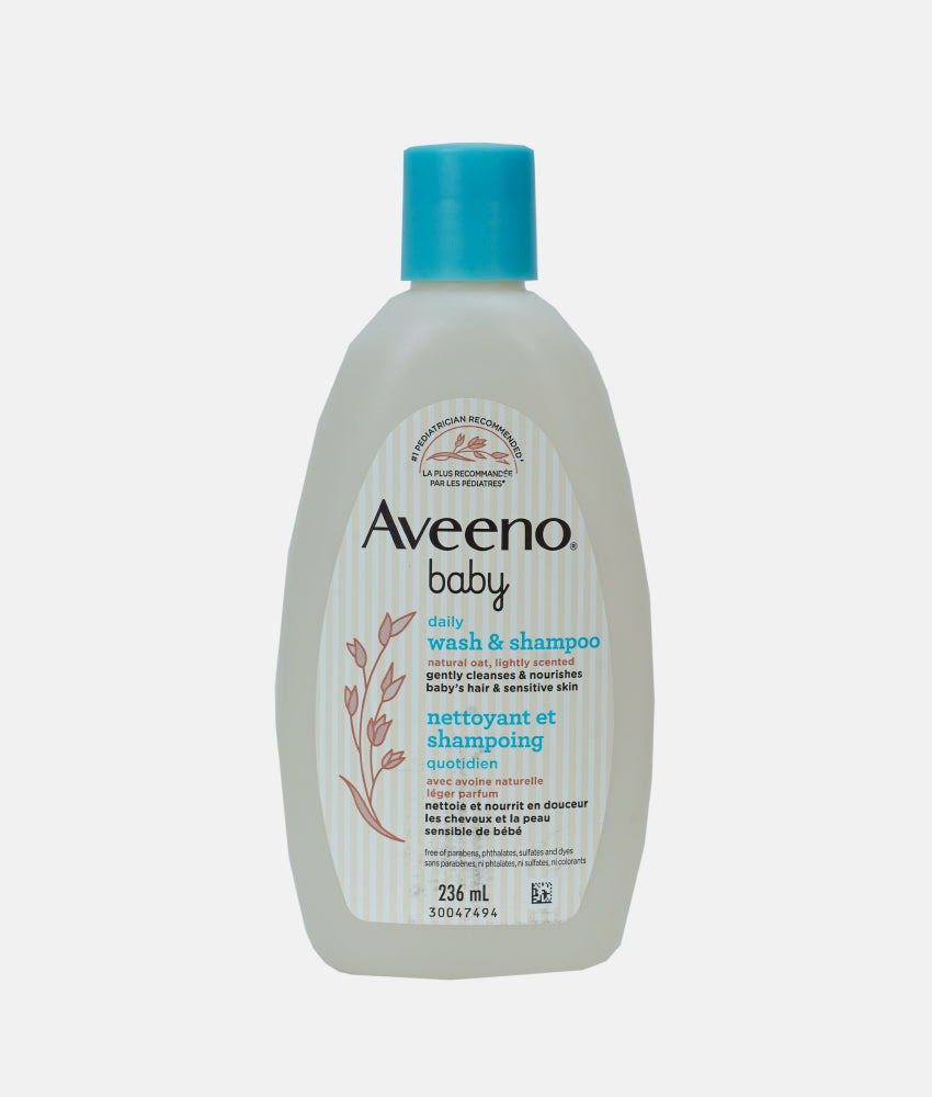 Elegant Smockers LK | Aveeno Baby Daily Moisture Wash & Shampoo - 236ml | Sri Lanka
