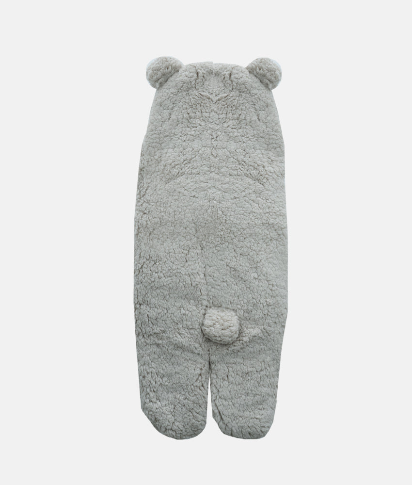 Elegant Smockers LK | Baby Bear Hooded Blanket - Grey | Sri Lanka