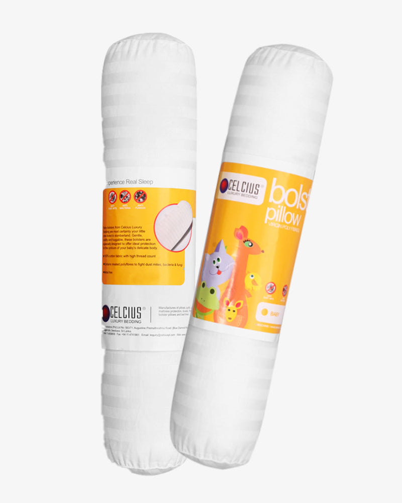 Elegant Smockers LK | Baby Bolster Pillow - Celcius | Sri Lanka