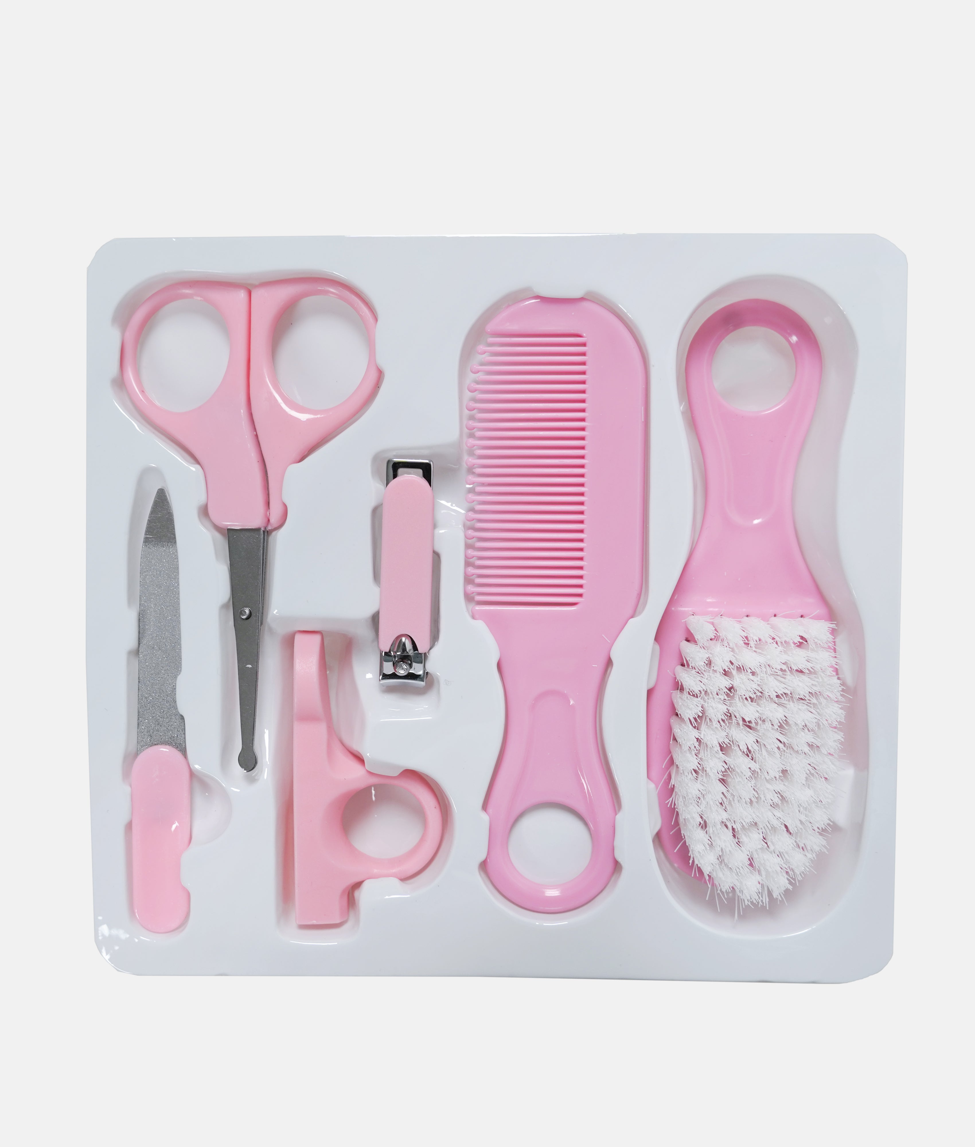 Elegant Smockers LK | Baby Care Kit 6pcs - Pink | Sri Lanka