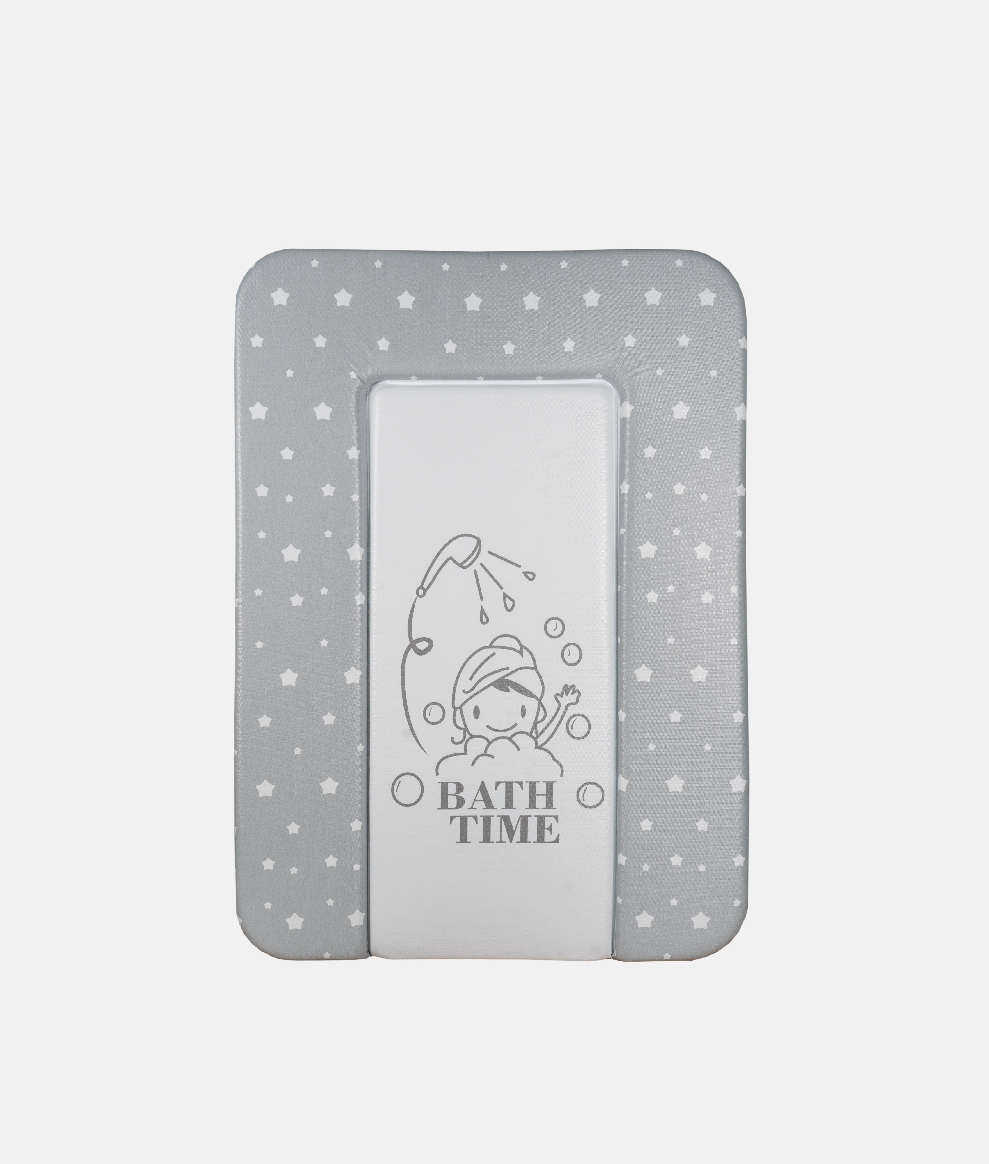 Elegant Smockers LK | Baby Changing Mat - Grey & White Stars | Sri Lanka