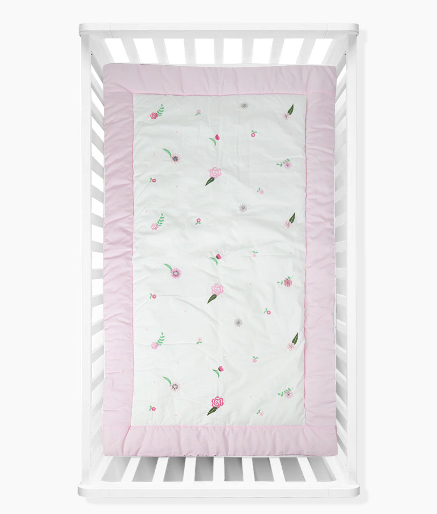 Elegant Smockers LK | Baby Comforter Quilt – Flower Theme | Sri Lanka