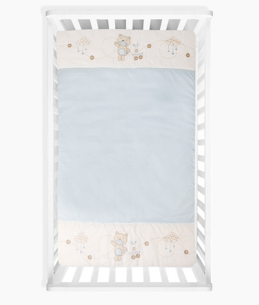 Elegant Smockers LK | Baby Comforter Quilt – Blue Bear Theme | Sri Lanka