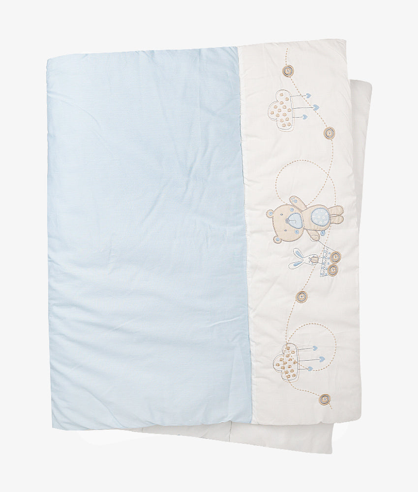 Elegant Smockers LK | Baby Comforter Quilt – Blue Bear Theme | Sri Lanka