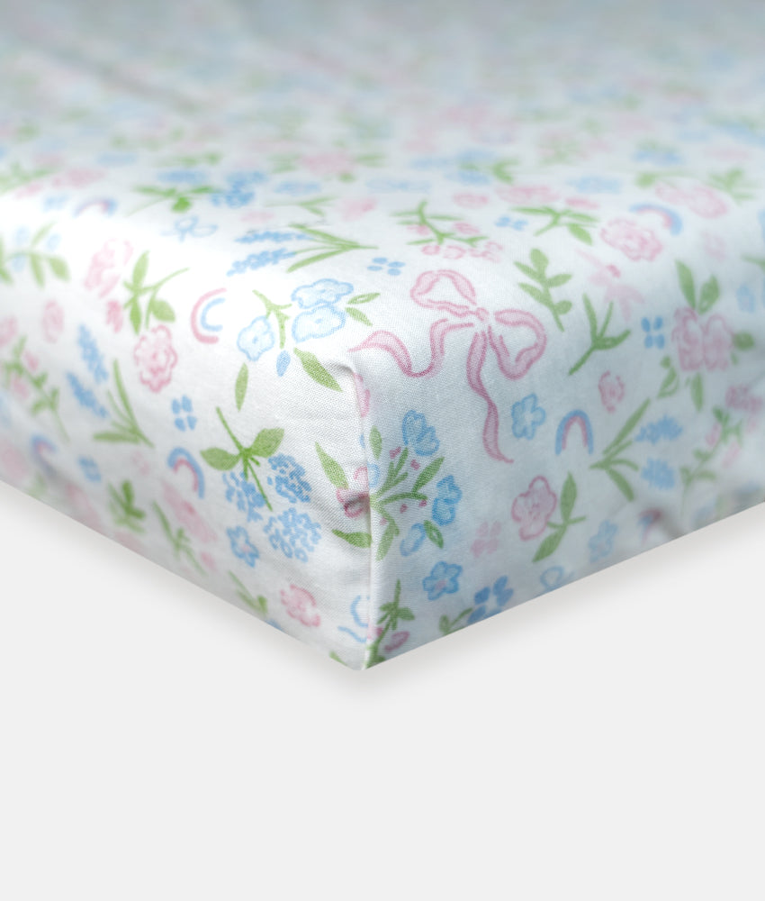 Elegant Smockers LK | Baby Cot Sheet β Blossom Theme | Sri Lanka