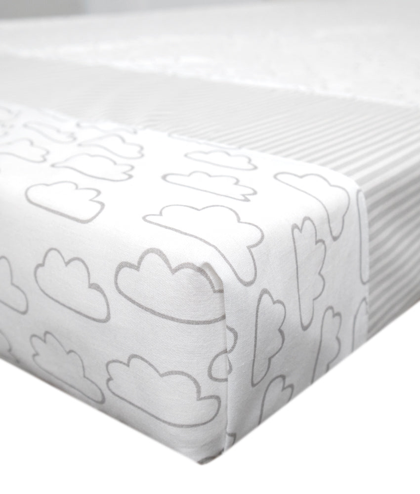 Elegant Smockers LK | Baby Cot Sheet β Cloudy Theme | Sri Lanka