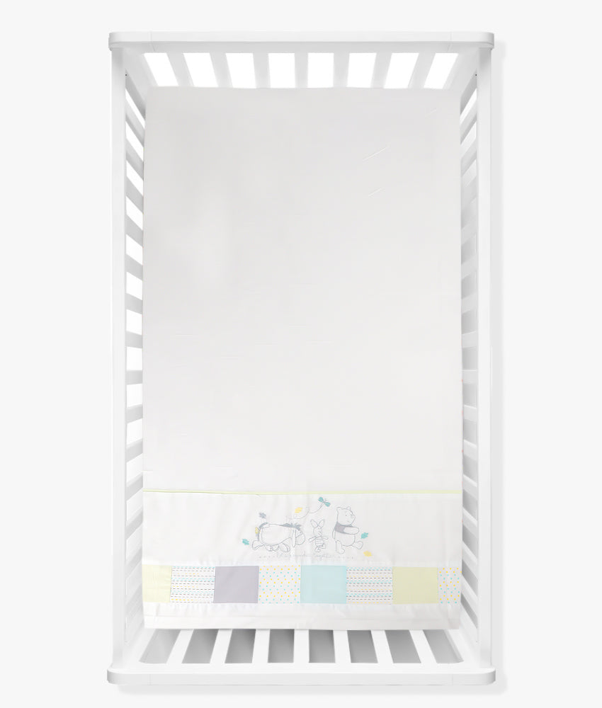 Elegant Smockers LK | Baby Cot Sheet β Pooh and Friends Theme | Sri Lanka