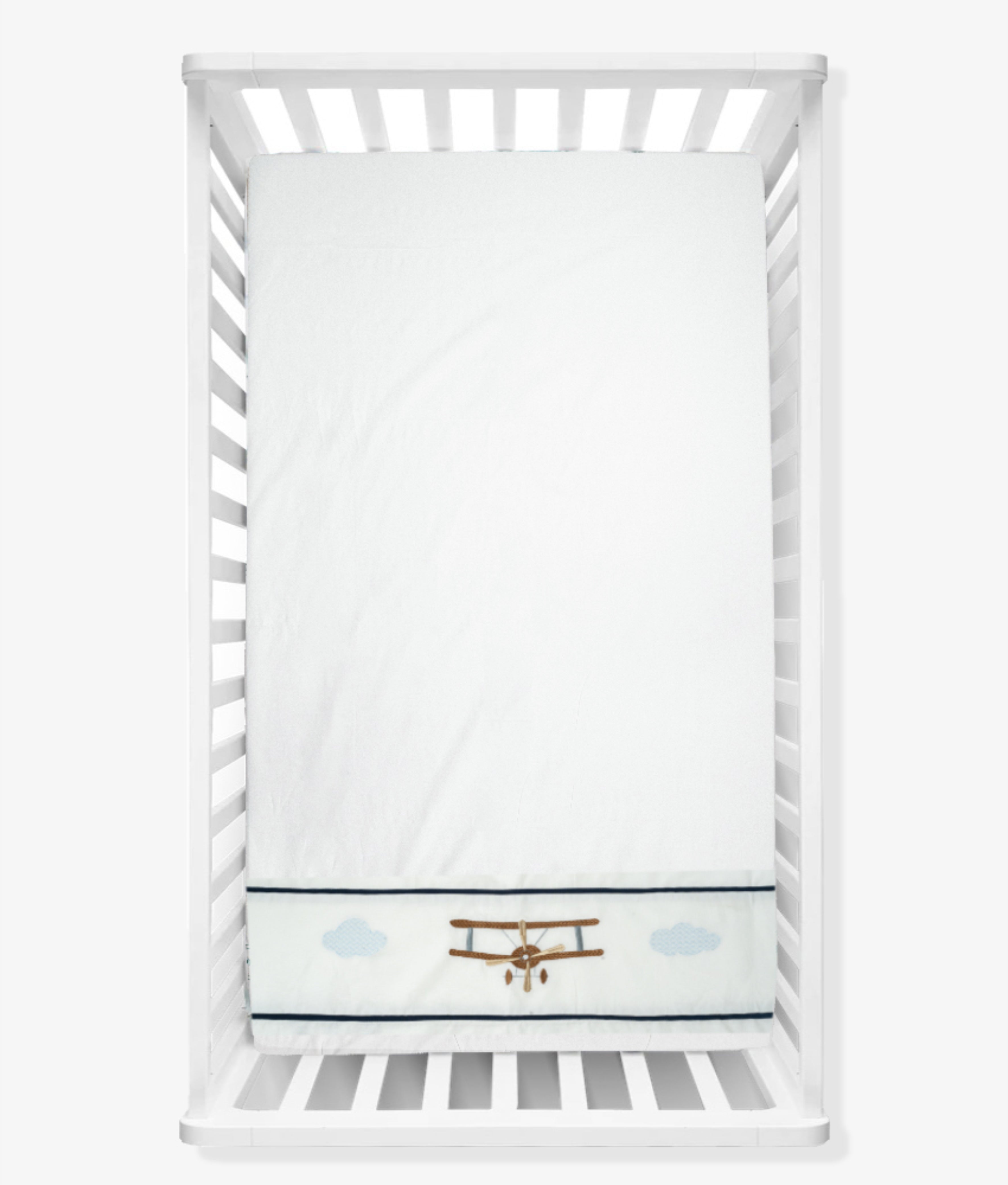 Elegant Smockers LK | Baby Cot Sheet – Sky Adventures Theme | Sri Lanka