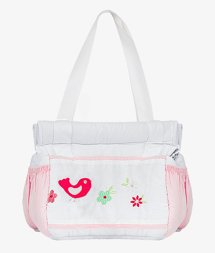 Elegant Smockers LK | Baby Diaper Bag – Birds Love Theme | Sri Lanka