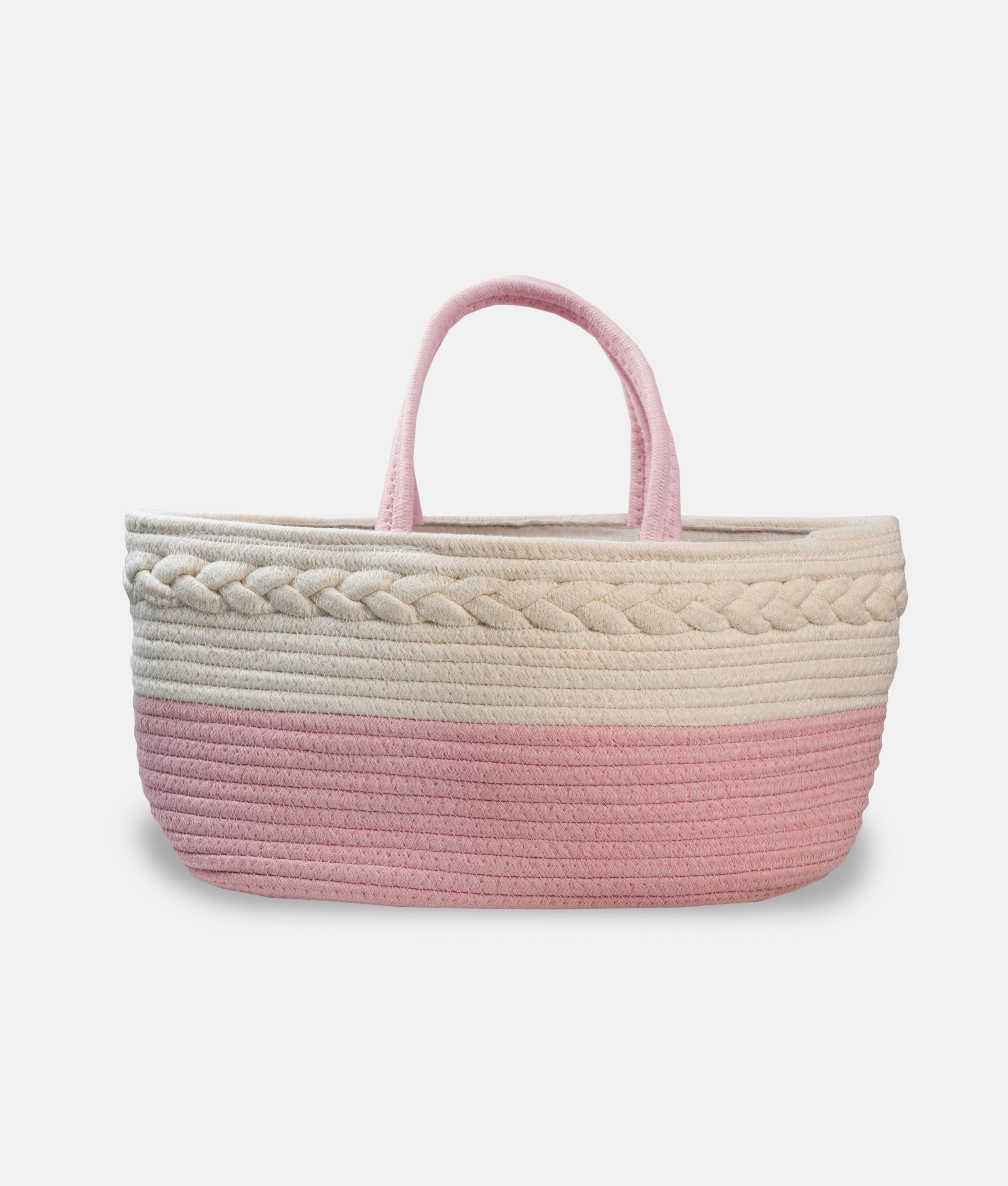 Elegant Smockers LK | Baby Diaper Caddy Organizer - Pink | Sri Lanka