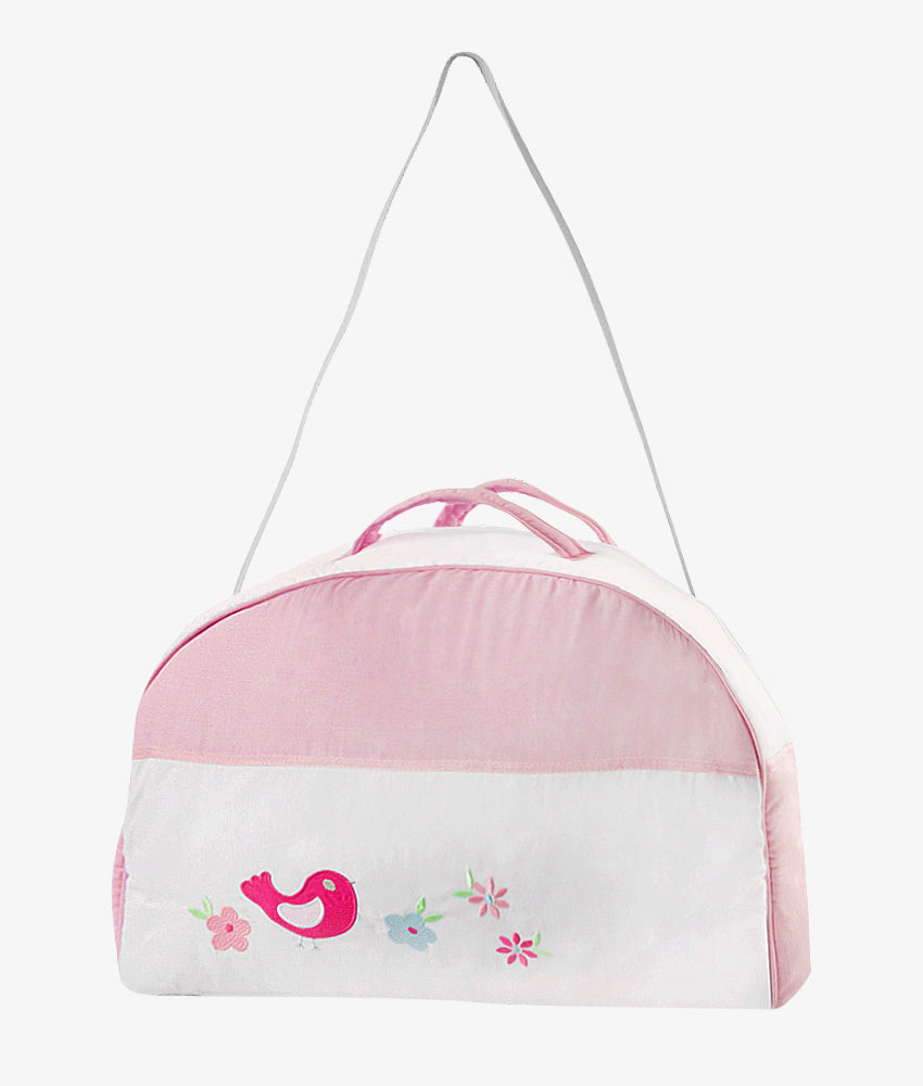 Elegant Smockers LK | Baby Duffel Bag (XL) – Birds Love Theme | Sri Lanka