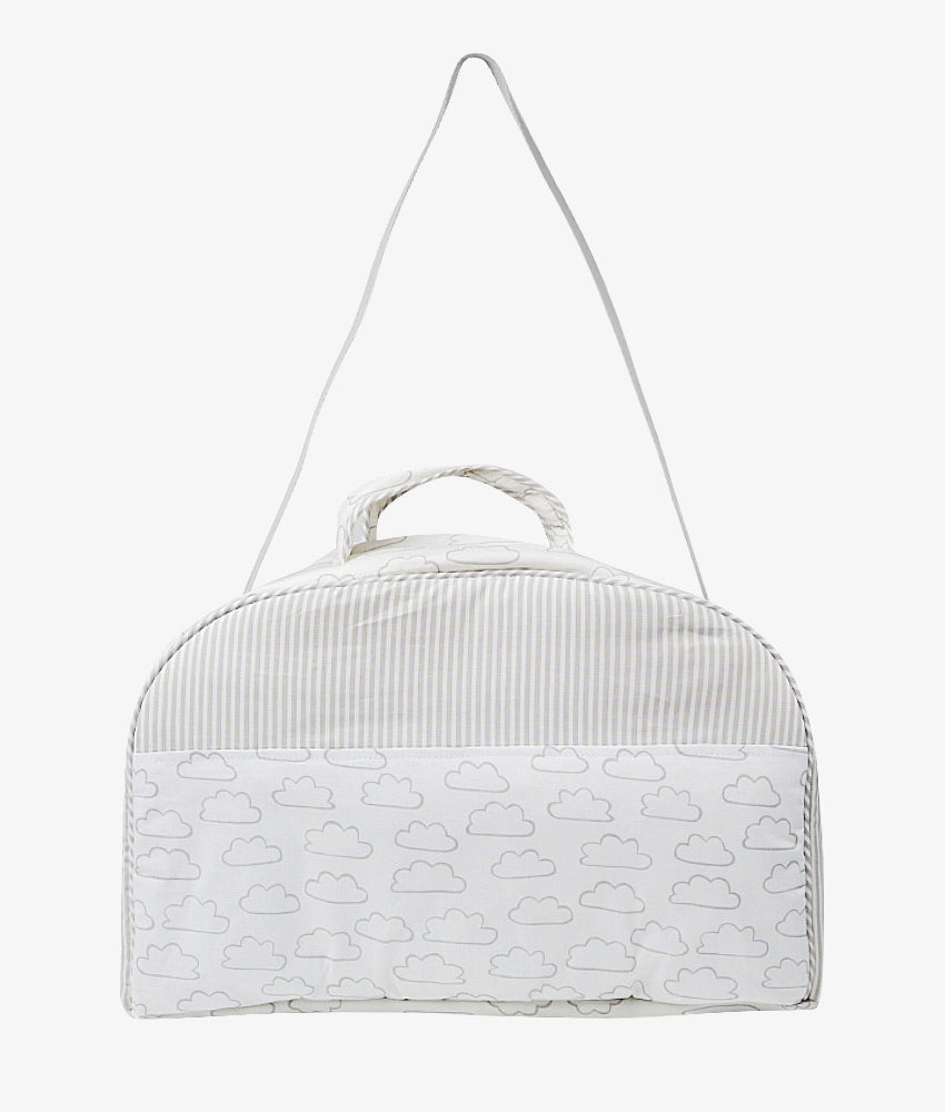 Elegant Smockers LK | Baby Duffel Bag (XL) – Cloudy Theme | Sri Lanka