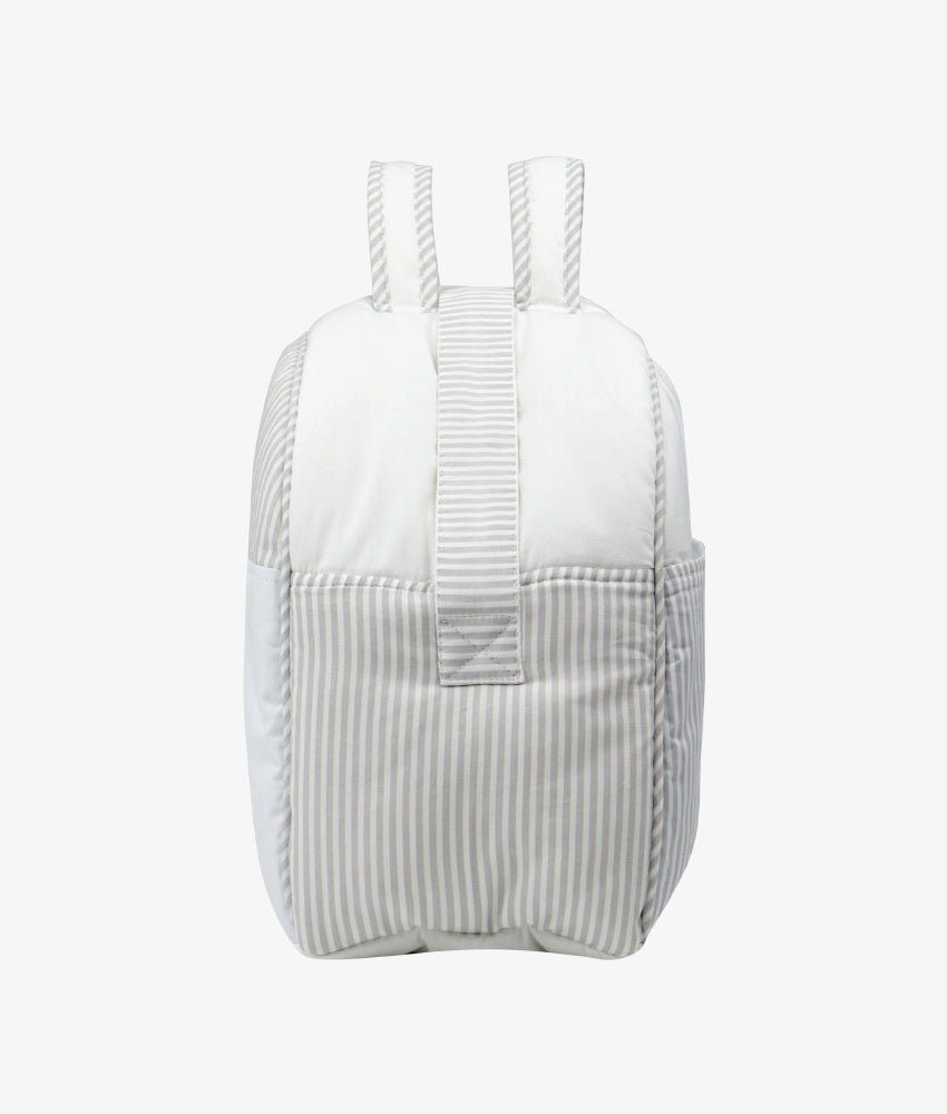 Elegant Smockers LK | Baby Duffel Bag (XL) – Grey Safari Theme | Sri Lanka