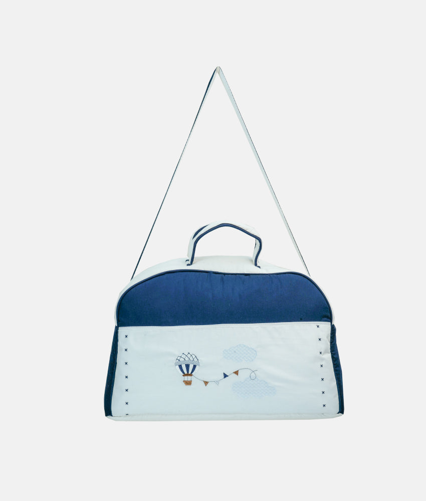 Elegant Smockers LK | Baby Duffel Bag (XL) – Sky Adventure Theme | Sri Lanka