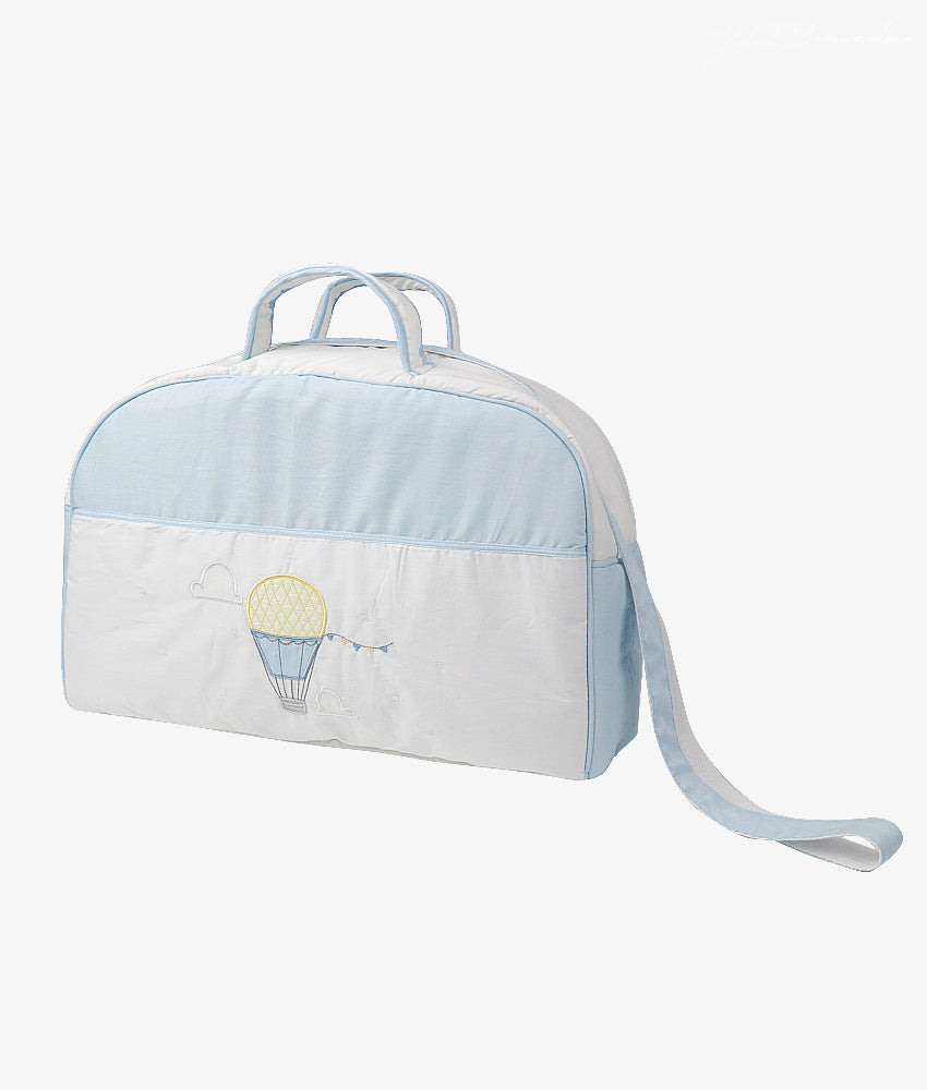 Elegant Smockers LK | Baby Duffel Bag (XL) – Up, Up & Away Theme | Sri Lanka