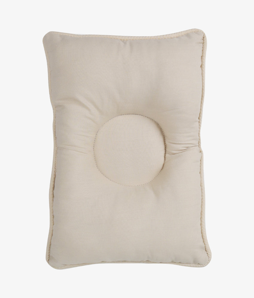 Elegant Smockers LK | Baby Head Pillow - Beige | Sri Lanka