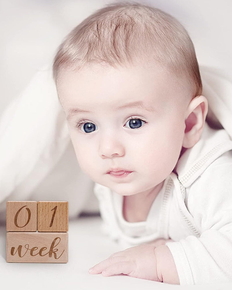 Elegant Smockers LK | Baby Milestone Block Set - Large | Sri Lanka