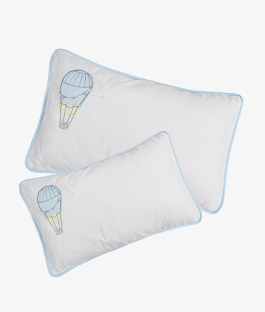 Elegant Smockers LK | Baby Pillow Covers – Up, Up & Away Theme | Sri Lanka