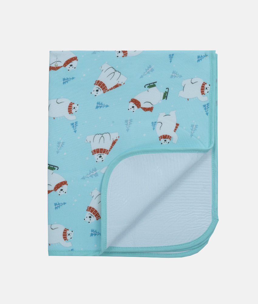 Elegant Smockers LK | Baby Rubber Sheet - Polar Bear | Sri Lanka
