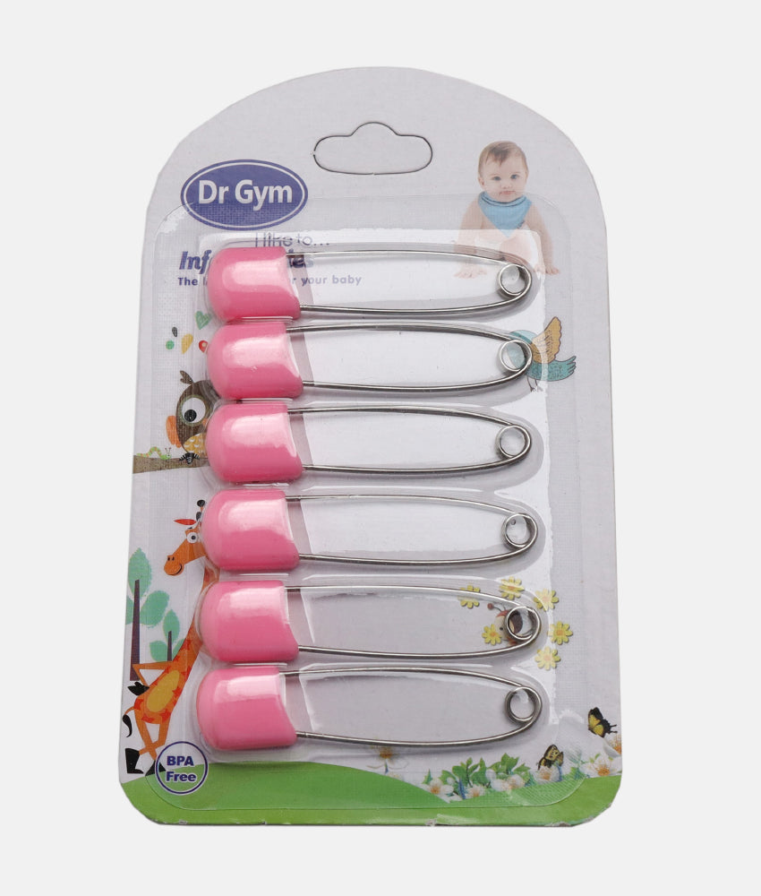 Elegant Smockers LK | Dr. Gym Safety Pin - Pink | Sri Lanka