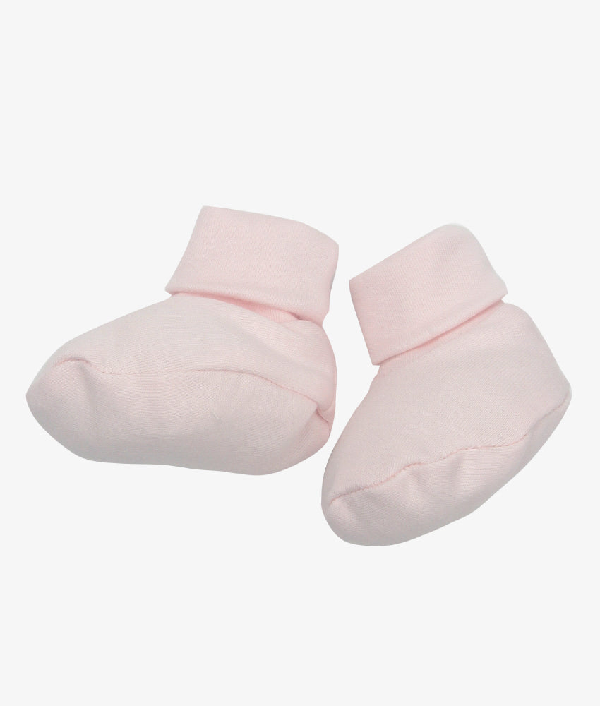 Elegant Smockers LK | Baby Socks, Mittens & Cap Set - Baby Pink | Sri Lanka