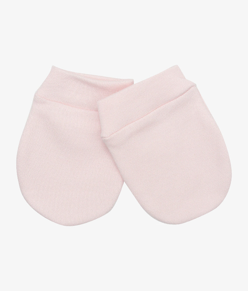 Elegant Smockers LK | Baby Socks, Mittens & Cap Set - Baby Pink | Sri Lanka