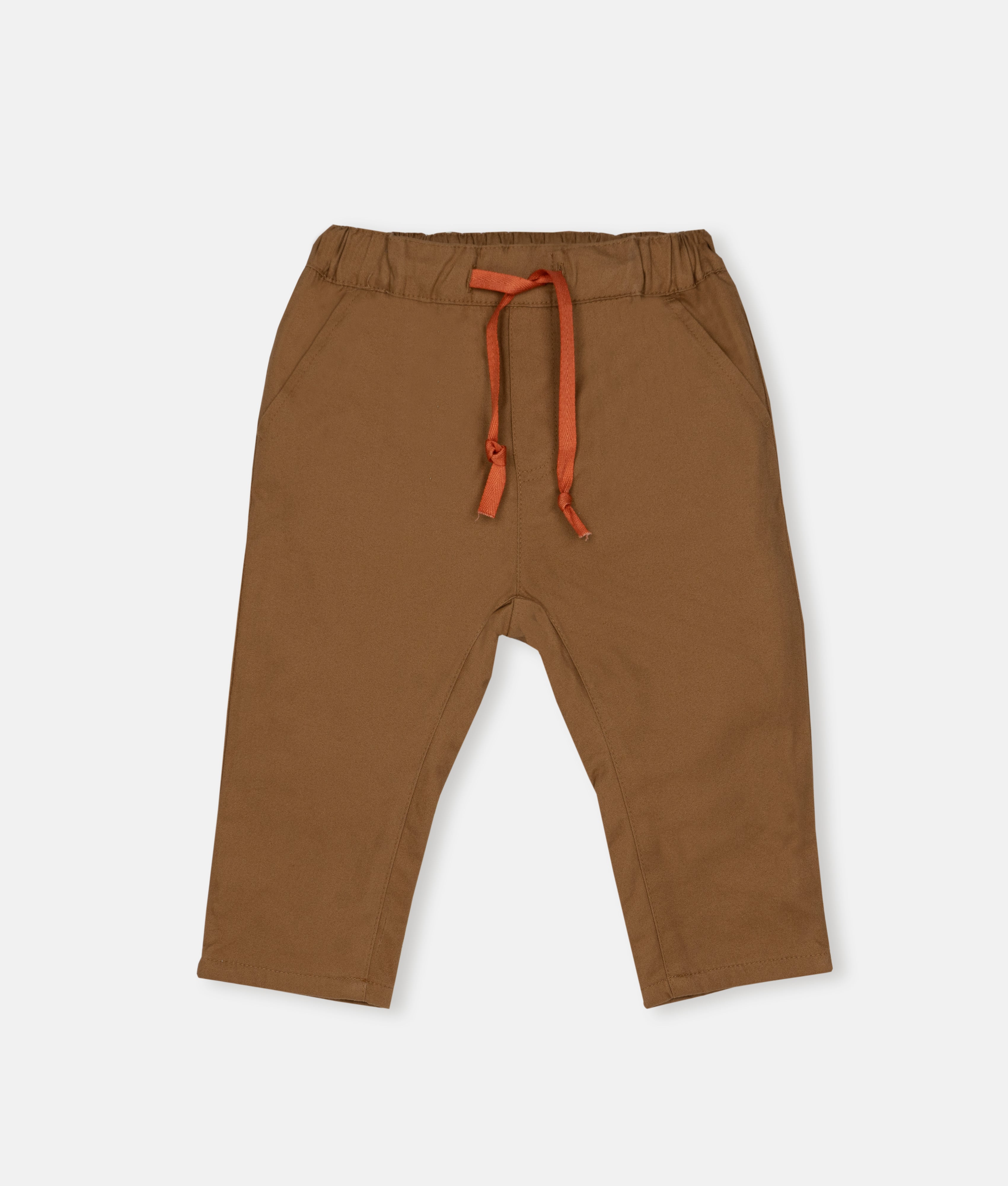 Elegant Smockers LK | Boys Cotton Pants - Copper | Sri Lanka