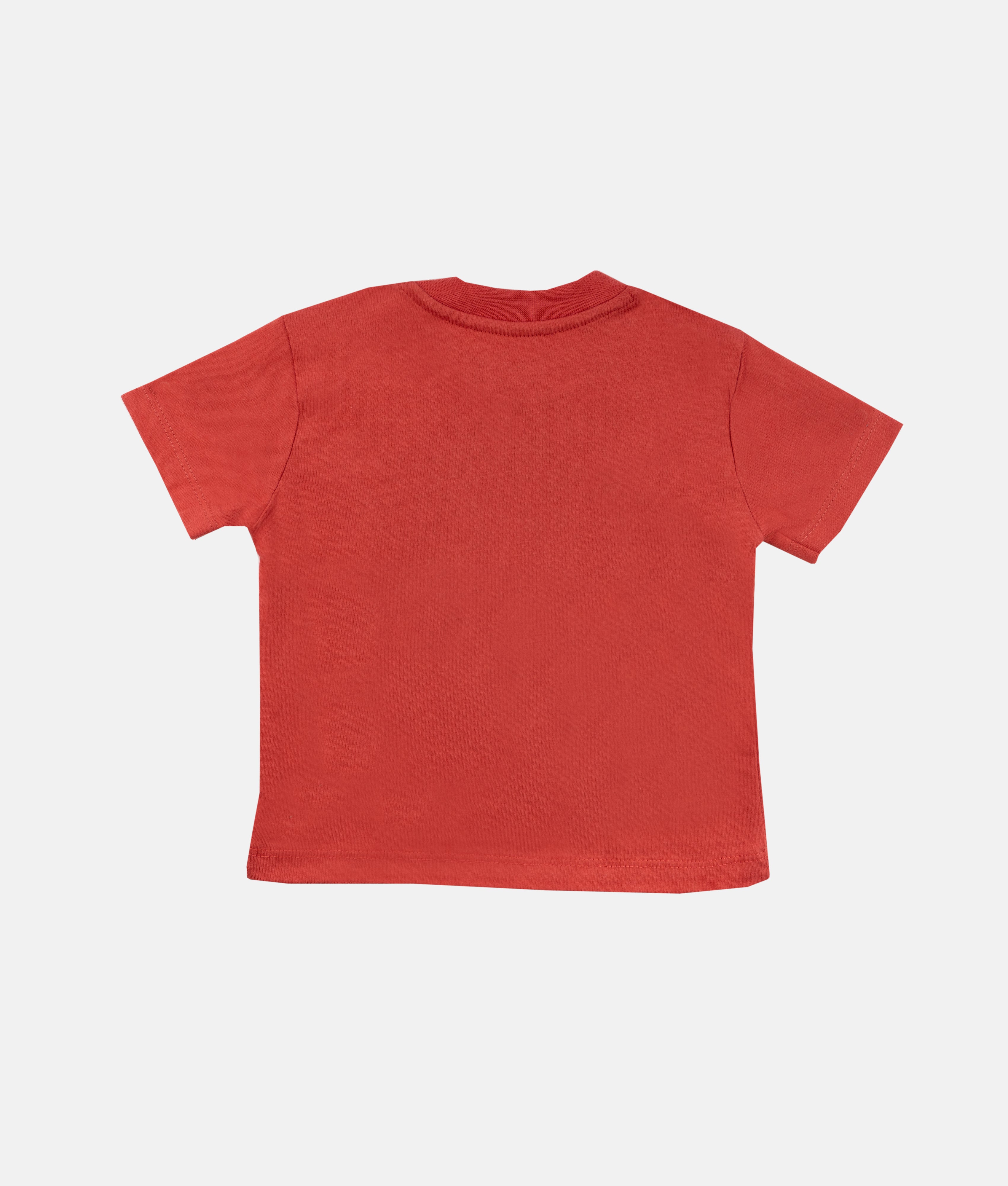 Elegant Smockers LK | Boys T-shirt - Good Times - Fire Red | Sri Lanka