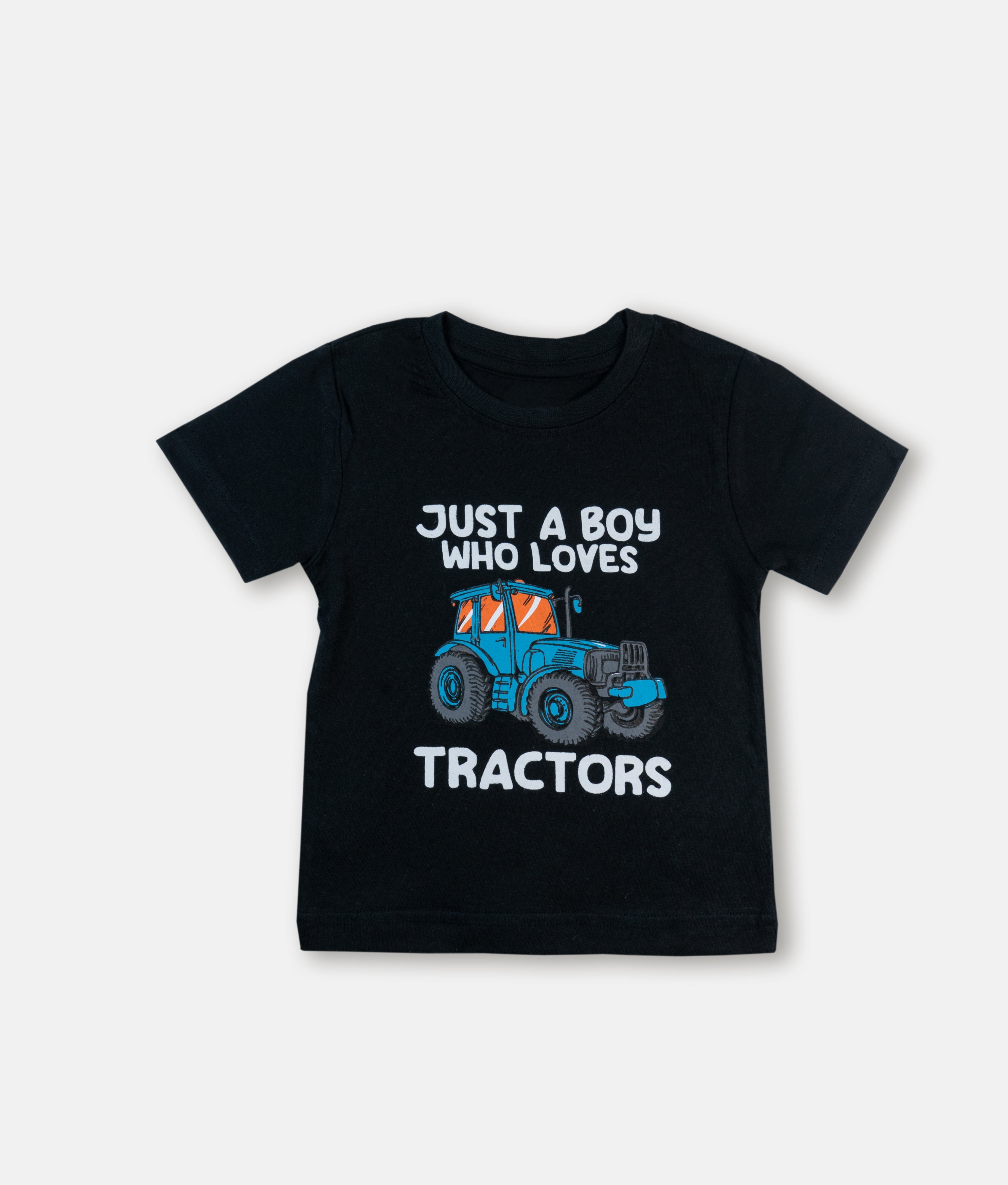 Elegant Smockers LK | Boys T-shirt - Just a Boy Who Loves Tractors | Sri Lanka