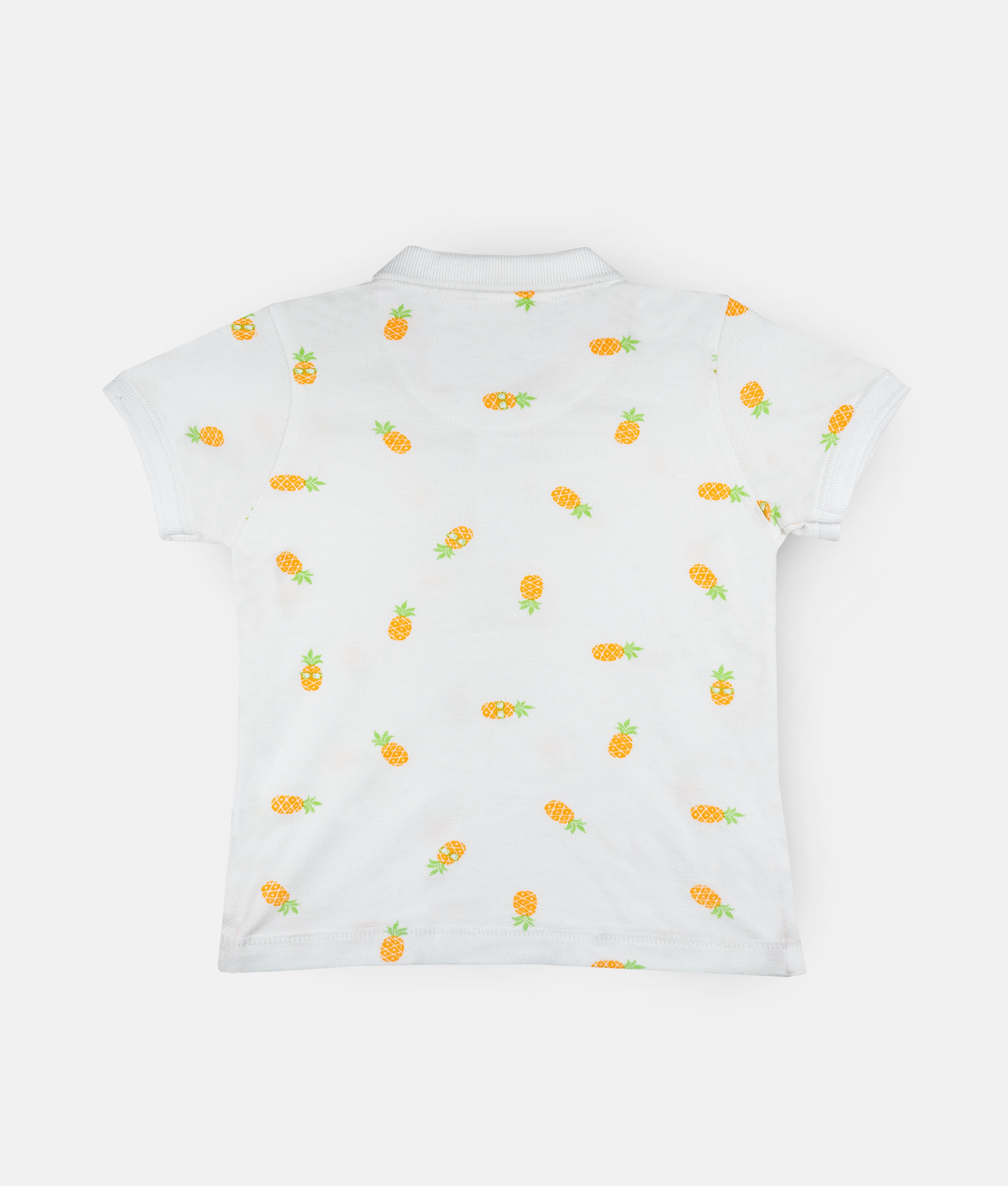Elegant Smockers LK | Boys T-Shirt - Pineapple Print | Sri Lanka