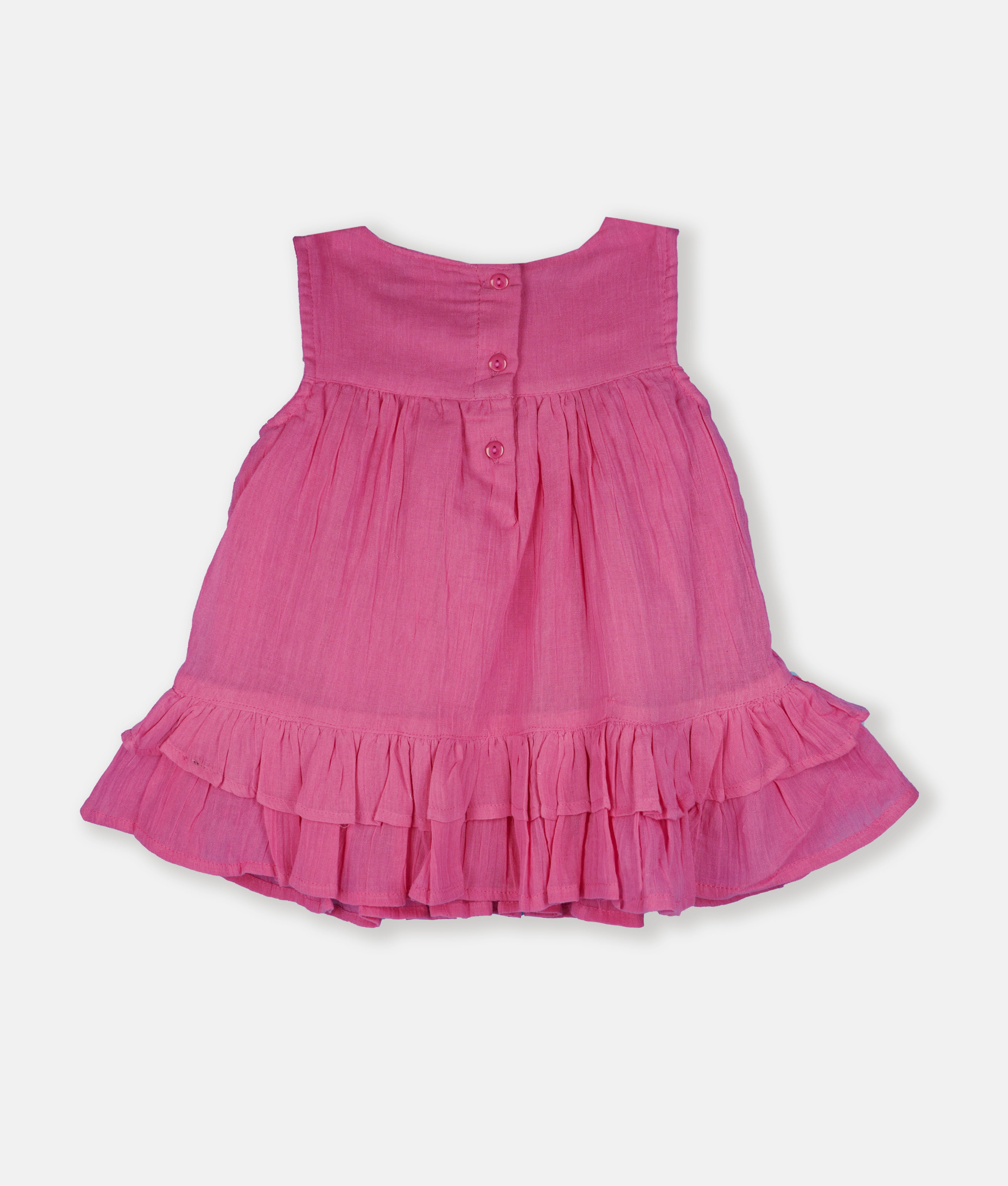 Elegant Smockers LK | Cute Little Hot Pink Girls Dress | Sri Lanka
