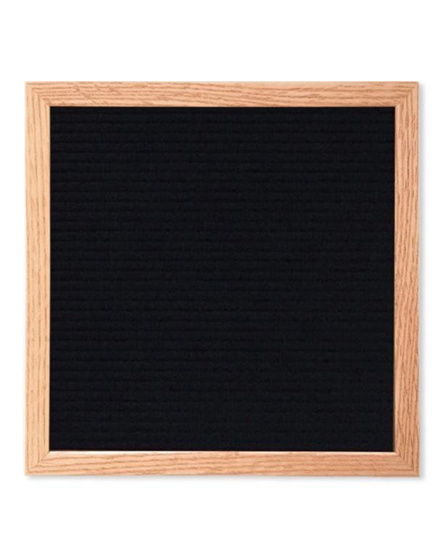 Elegant Smockers LK | Felt Letter Board (10″ x 10″ x .75") - Charcoal Grey | Sri Lanka