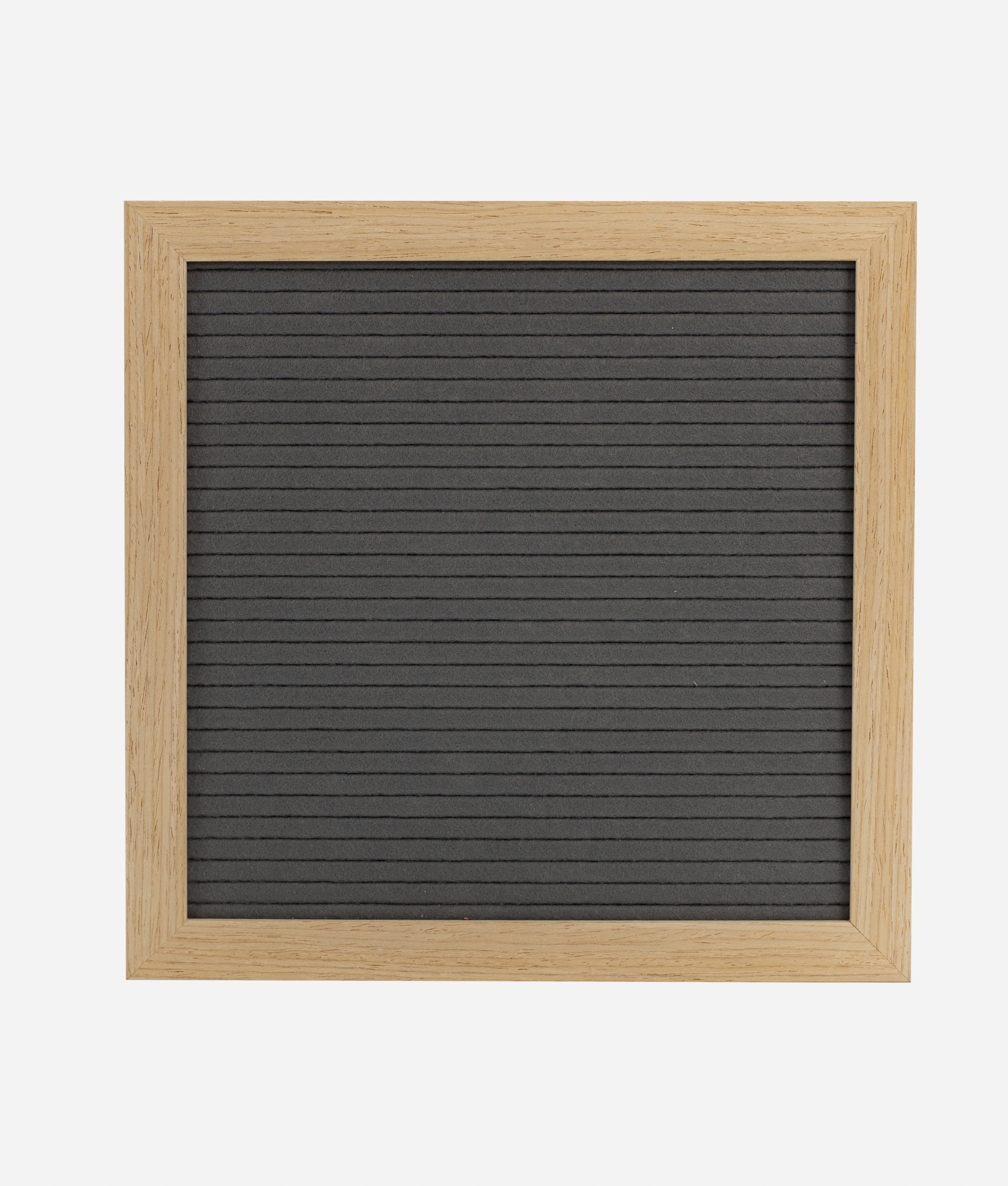 Elegant Smockers LK | Felt Letter Board (10″ x 10″ x .75") - Charcoal Grey | Sri Lanka
