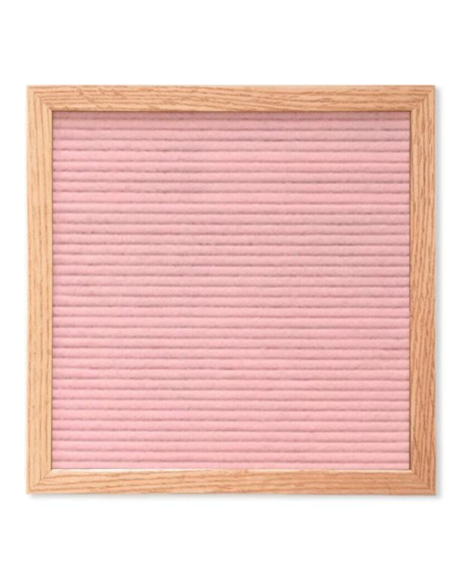 Elegant Smockers LK | Felt Letter Board (10″ x 10″ x .75") - Pink | Sri Lanka