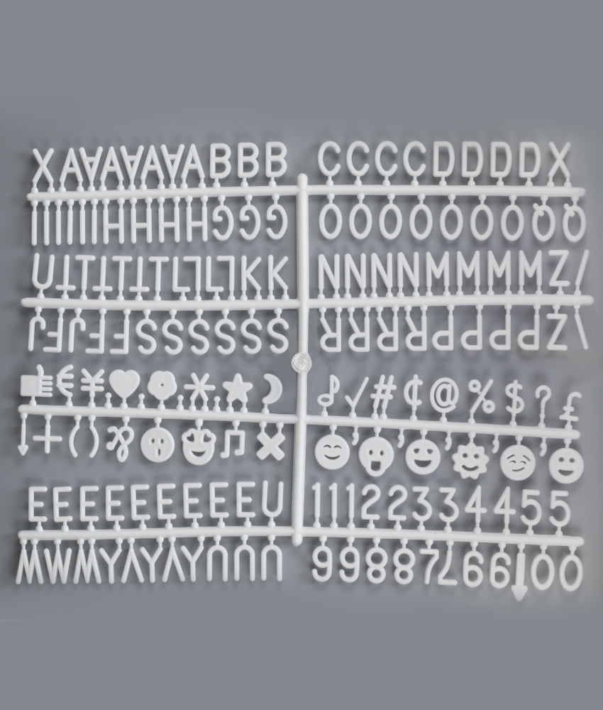 Elegant Smockers LK | Felt Letter Board (10″ x 10″ x .75") - Blue | Sri Lanka