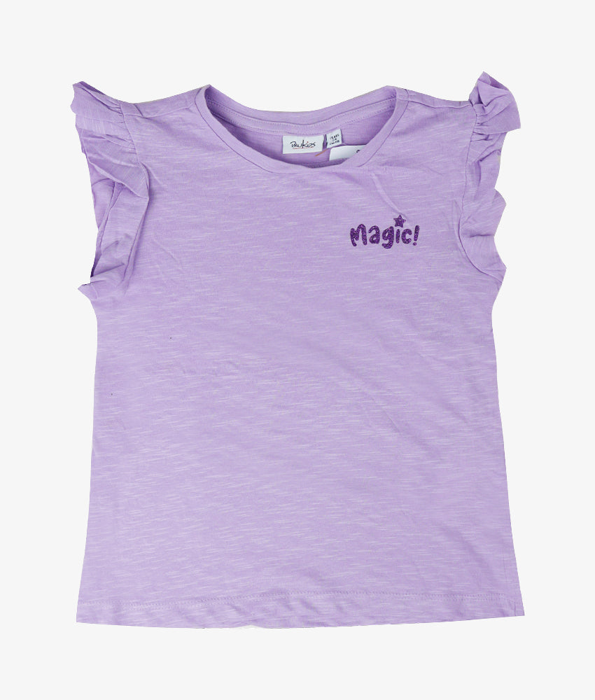 Elegant Smockers LK | Girls T-Shirts - Purple Magic - 5-6 Years | Sri Lanka