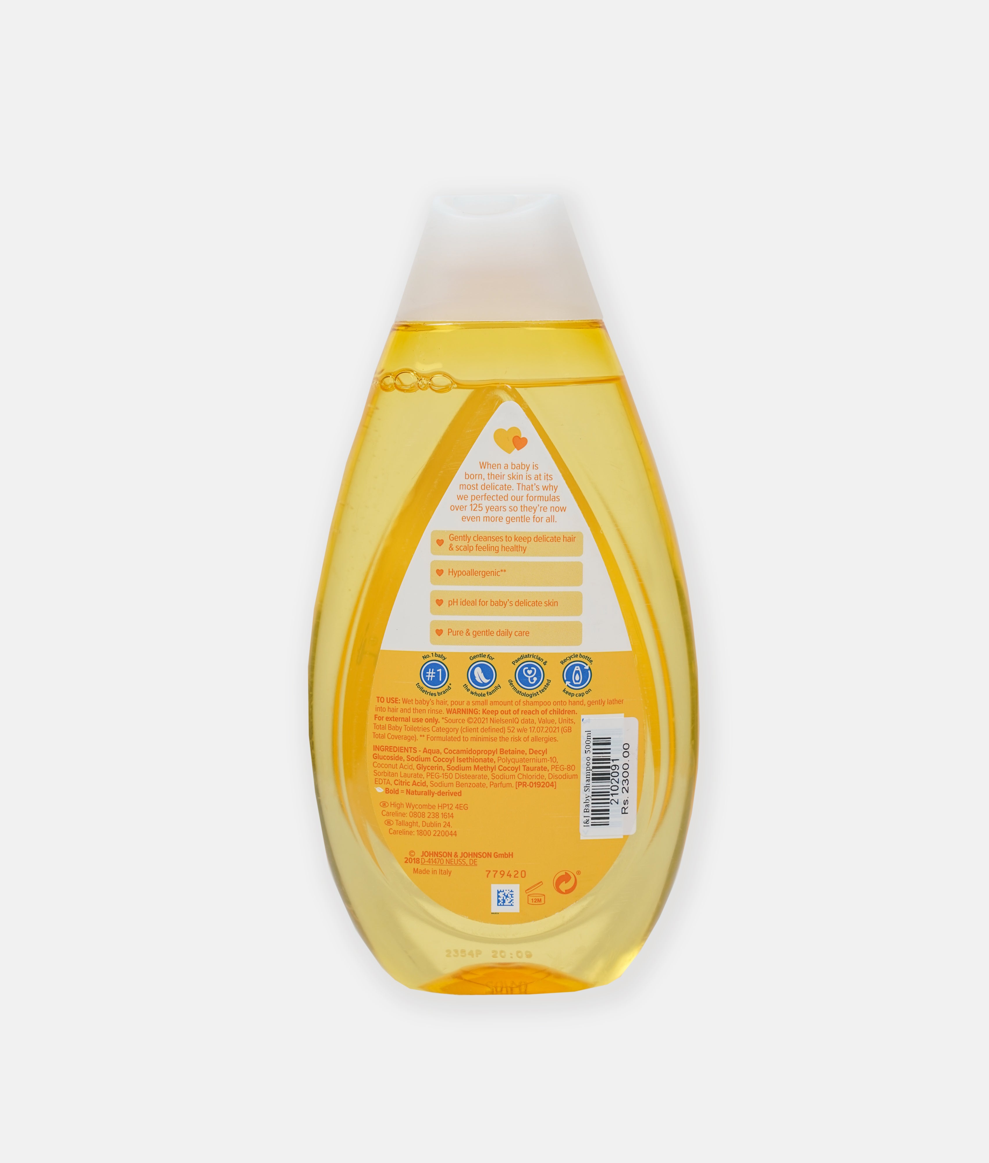 Elegant Smockers LK | Johnson's Baby Shampoo - 500ml | Sri Lanka