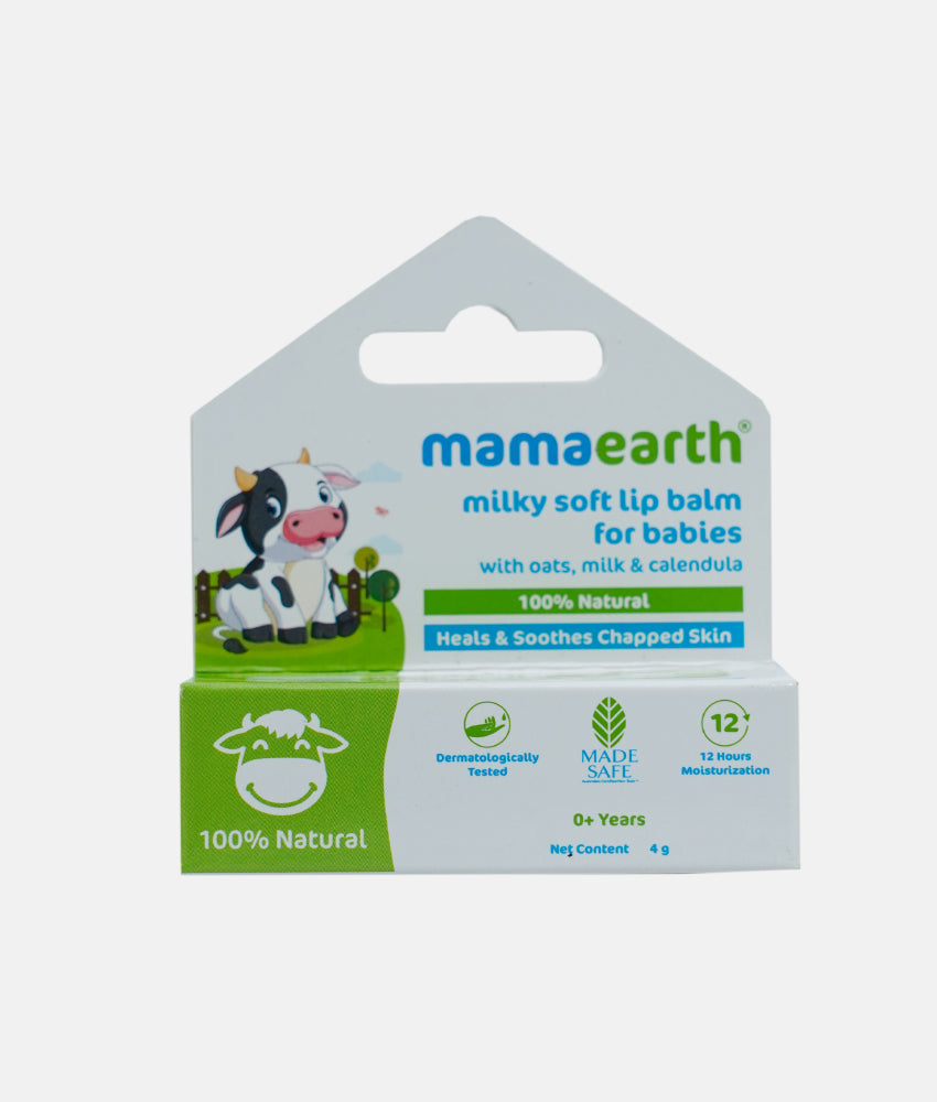 Elegant Smockers LK | MAMAEARTH - Milky Soft Lip Balm for Babies - 4g | Sri Lanka