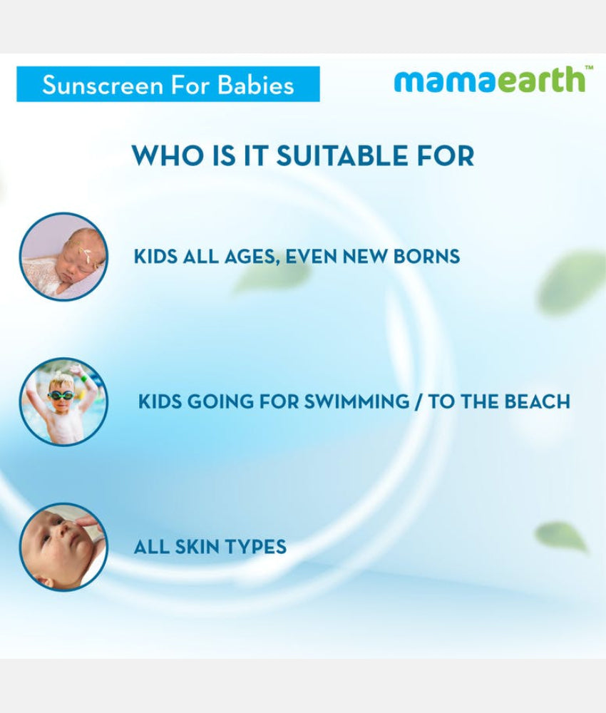 Elegant Smockers LK | MAMAEARTH Mineral Based Sunscreen - 100g | Sri Lanka